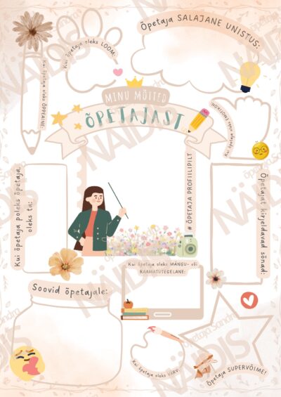 “MINU MÕTTED ÕPETAJAST” TÖÖLEHT