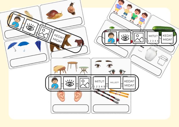 Osastava käändevormi kinnistamine