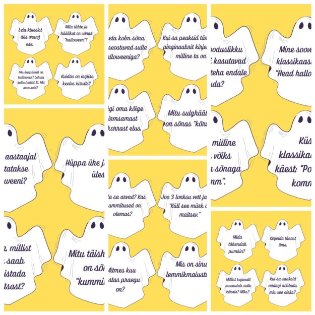 Halloweeni kummitused/ülesanded