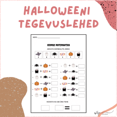HALLOWEENI TEGEVUSLEHED ALGKLASSIDELE