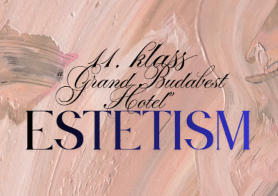 Estetism Wes Andersoni "Grand Budapest Hoteli" näitel