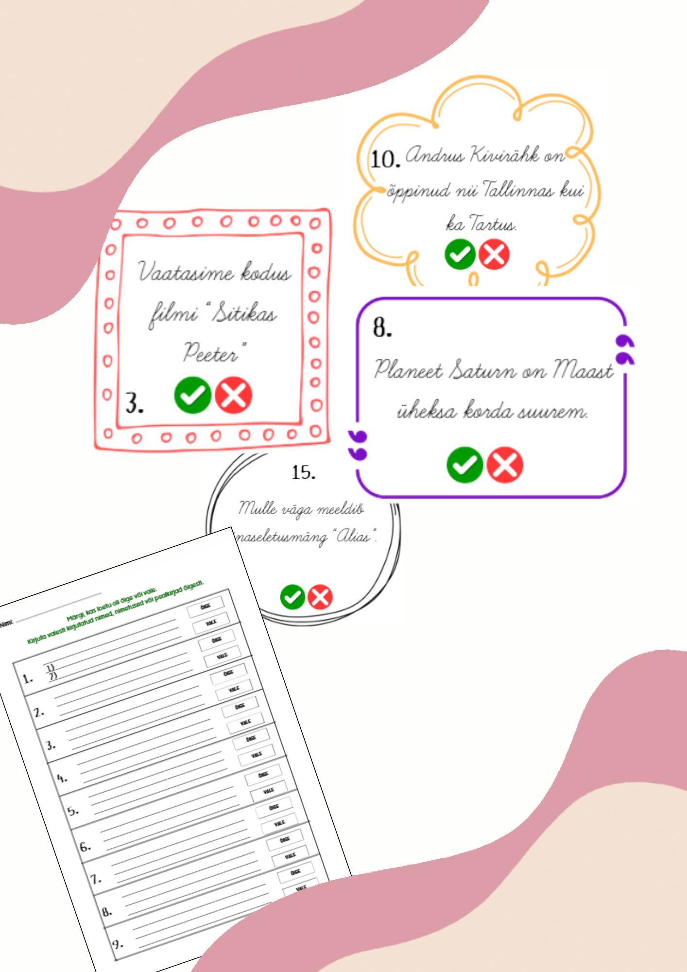 Nimed, nimetused ja pealkirjad