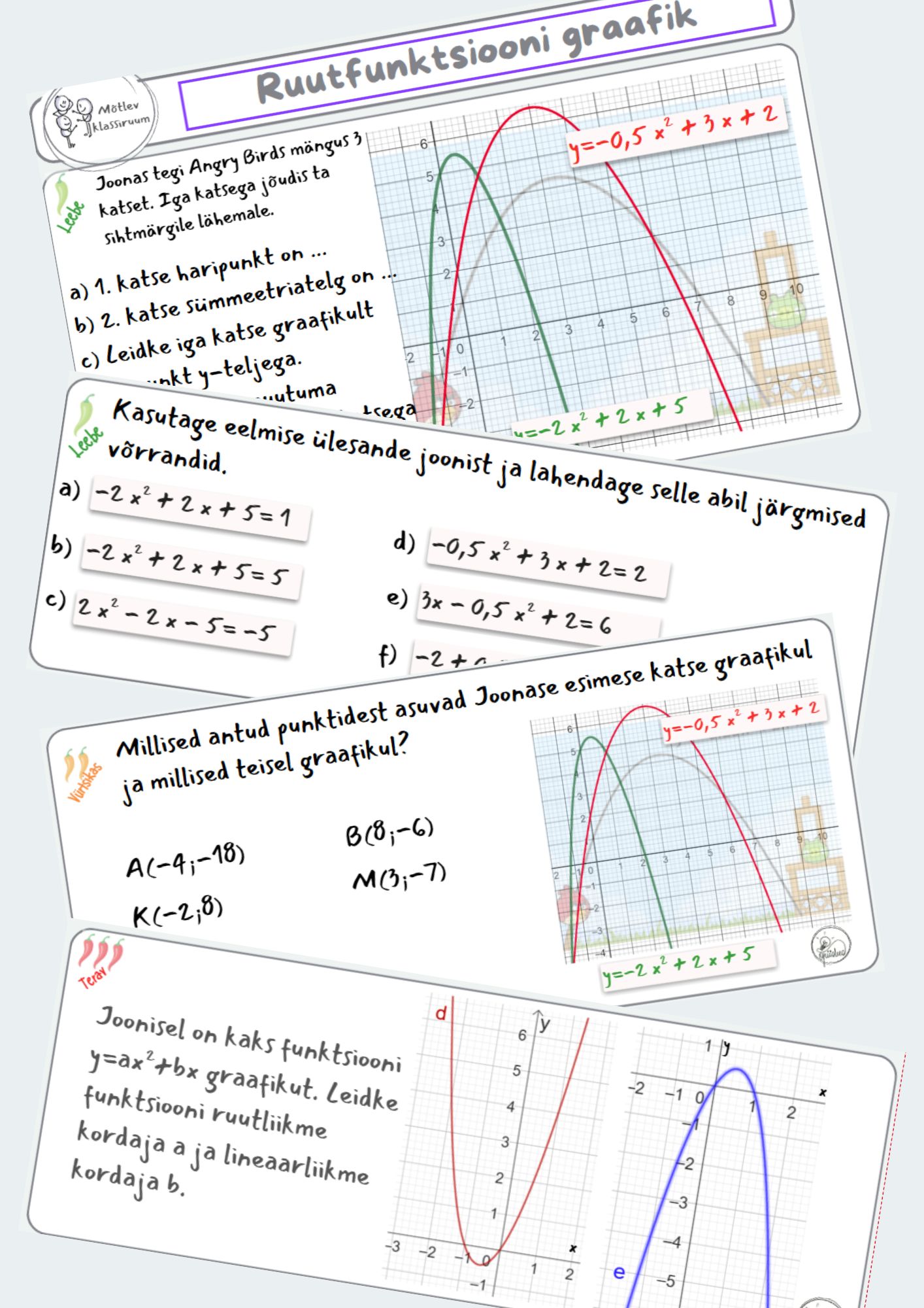 Ruutfunktsiooni graafik - Image 2