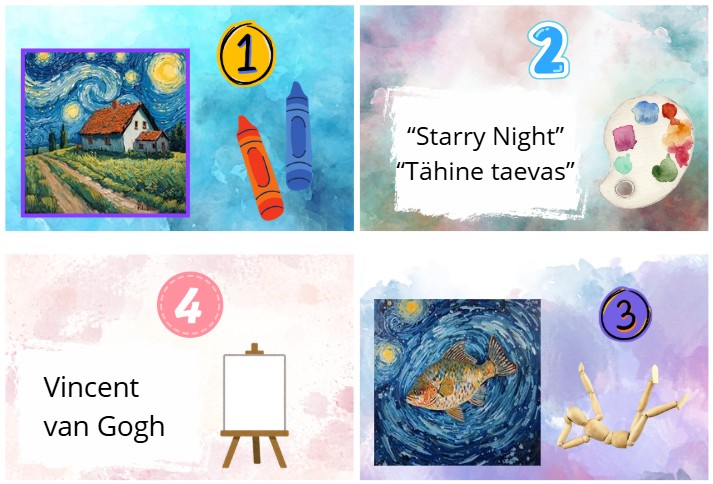 Rühmade moodustamise kaardid (põhikomplekt)