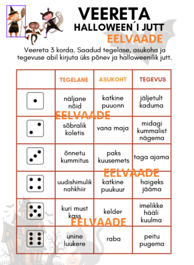 Veereta jutt - HALLOWEEN