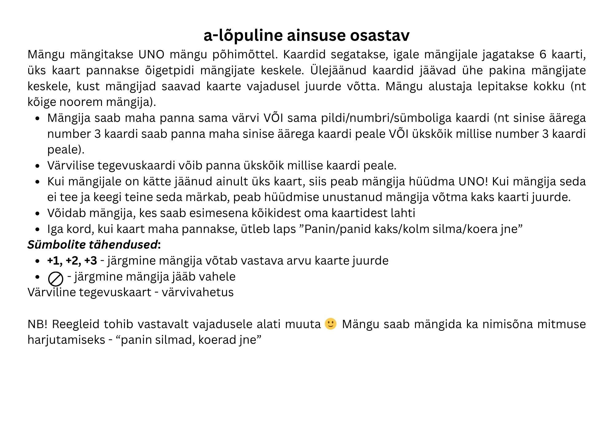 a-UNO: a-lõpuline ainsuse osastav - Image 3