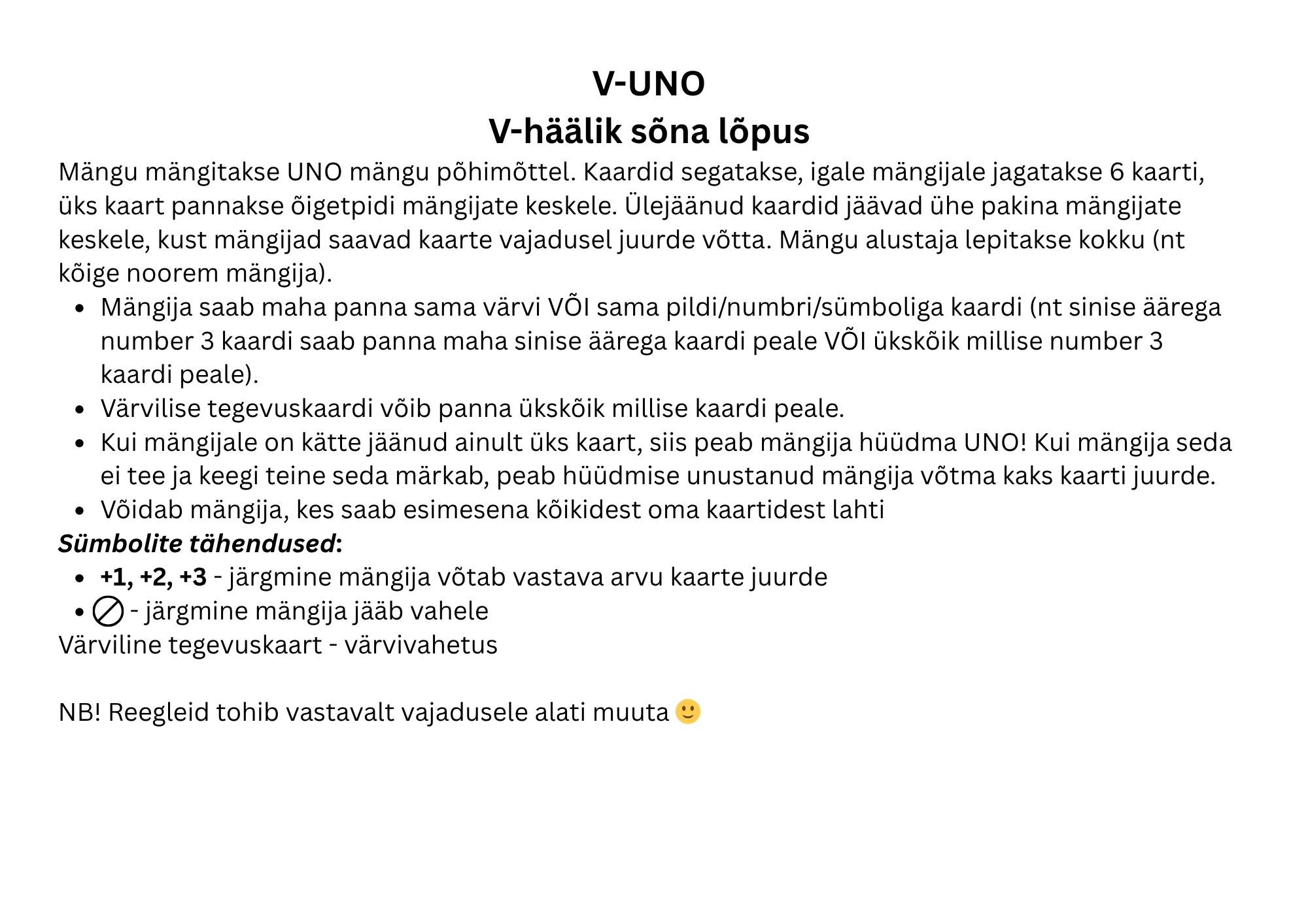 V-UNO: V-häälik sõna lõpus - Image 2
