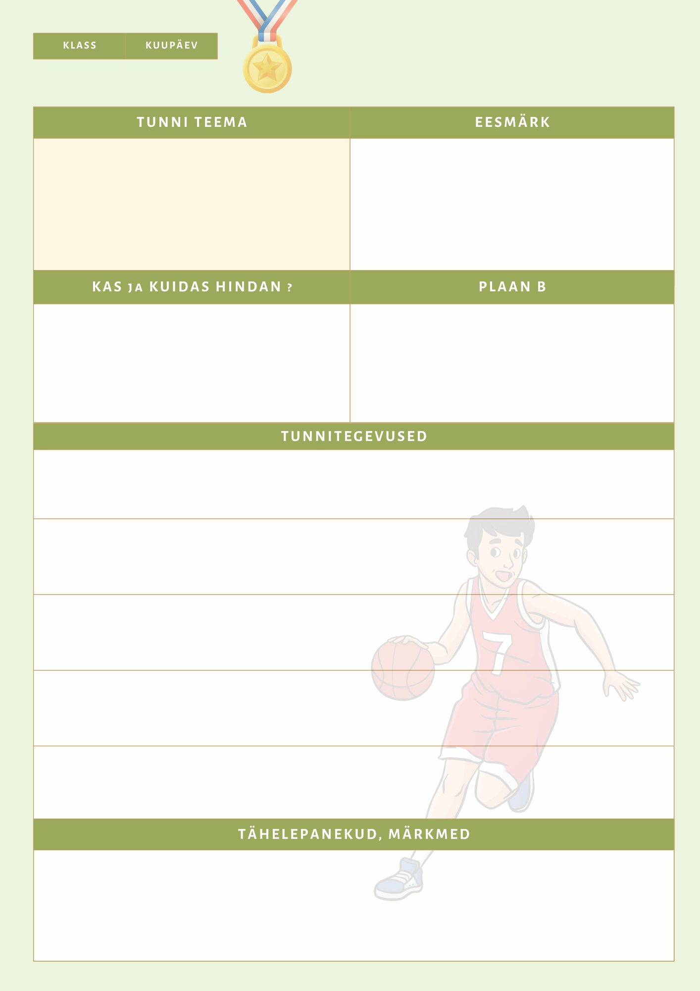 Tunnikava rohelise pildiga (blankett) - Image 7