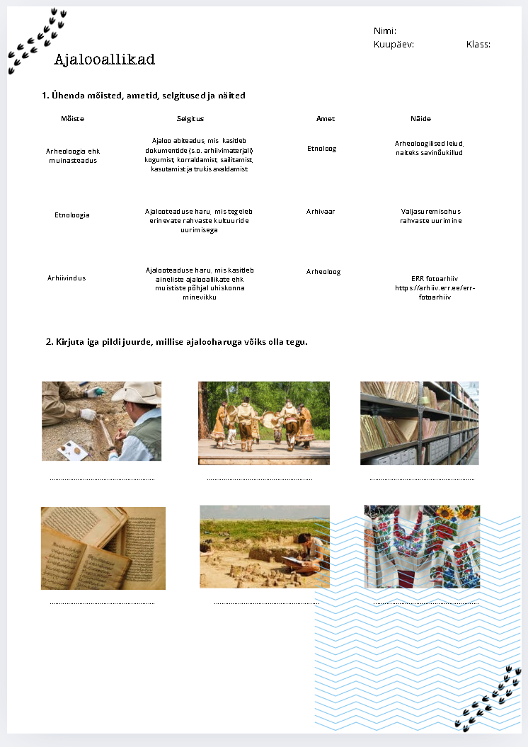 Ajalooallikad — 2 lehte - Image 2