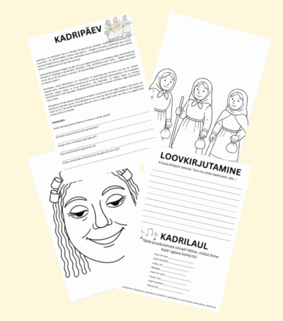 KADRIPÄEV - töölehed