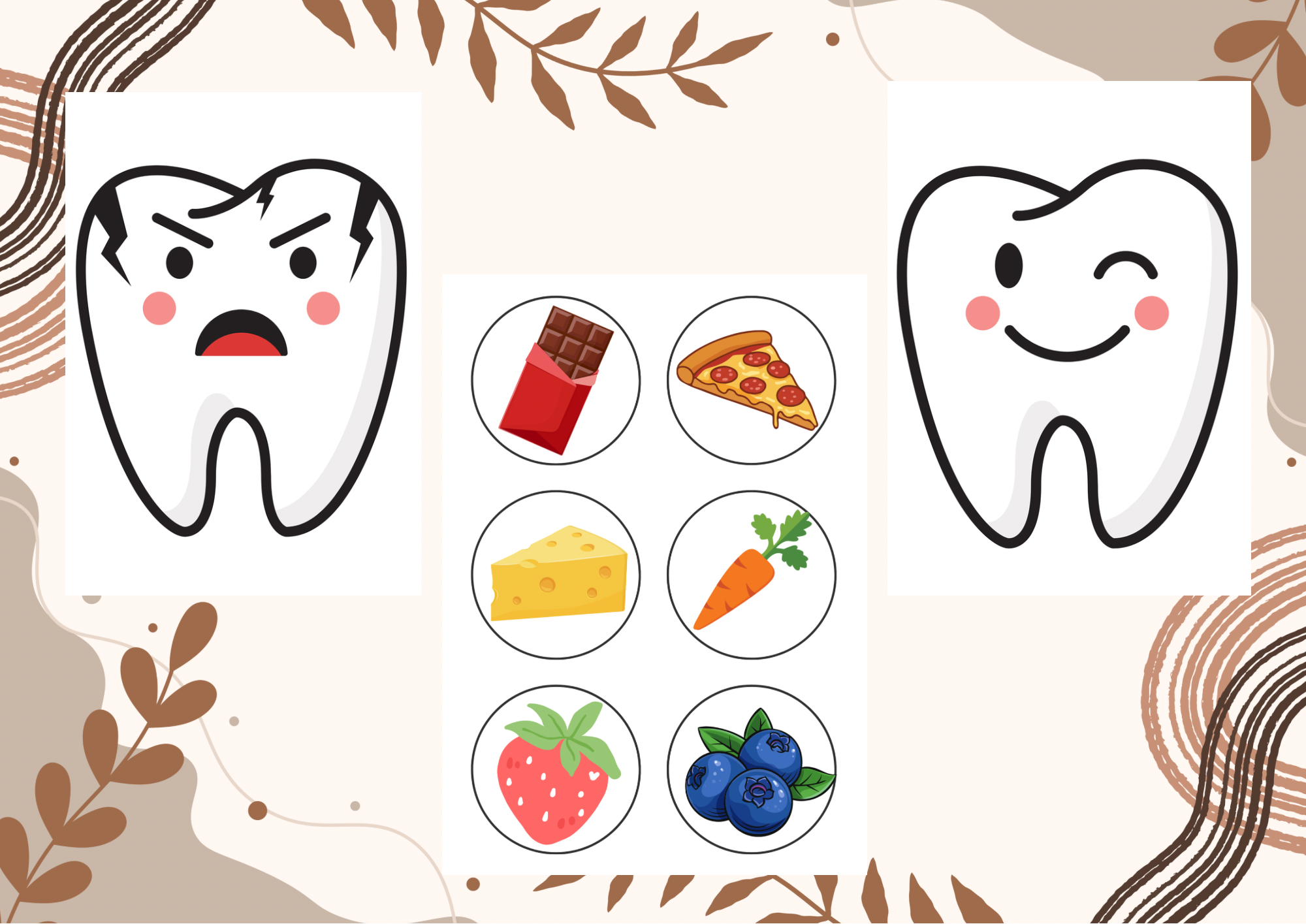 Milline toit on hammastele hea ja halb?