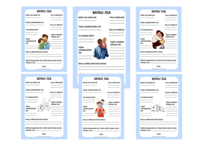 Isadepäevaleht "Minu isa"