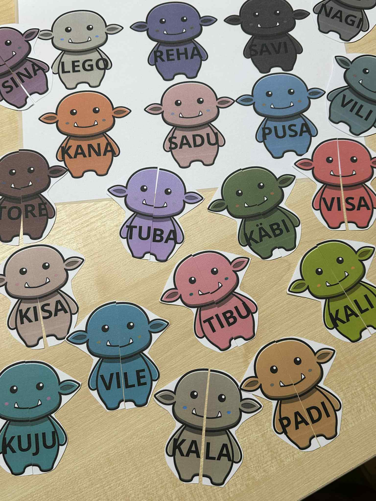 Lugemismäng- lõbusad koletised - Image 2