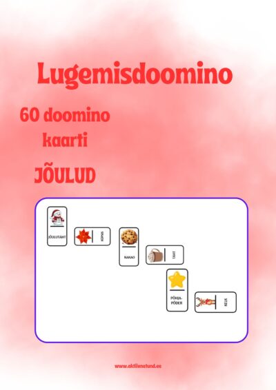 Jõulude lugemisdoomino