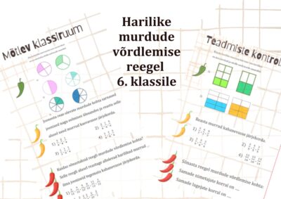 Mõtlev klassiruum: harilike murdude võrdlemine