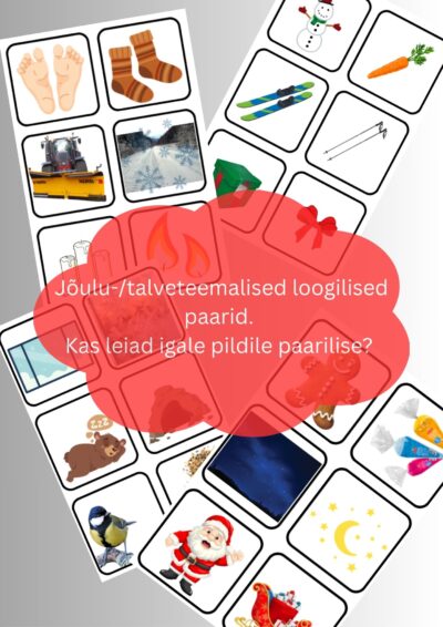 Jõulu-/talveteemalised loogilised paarid