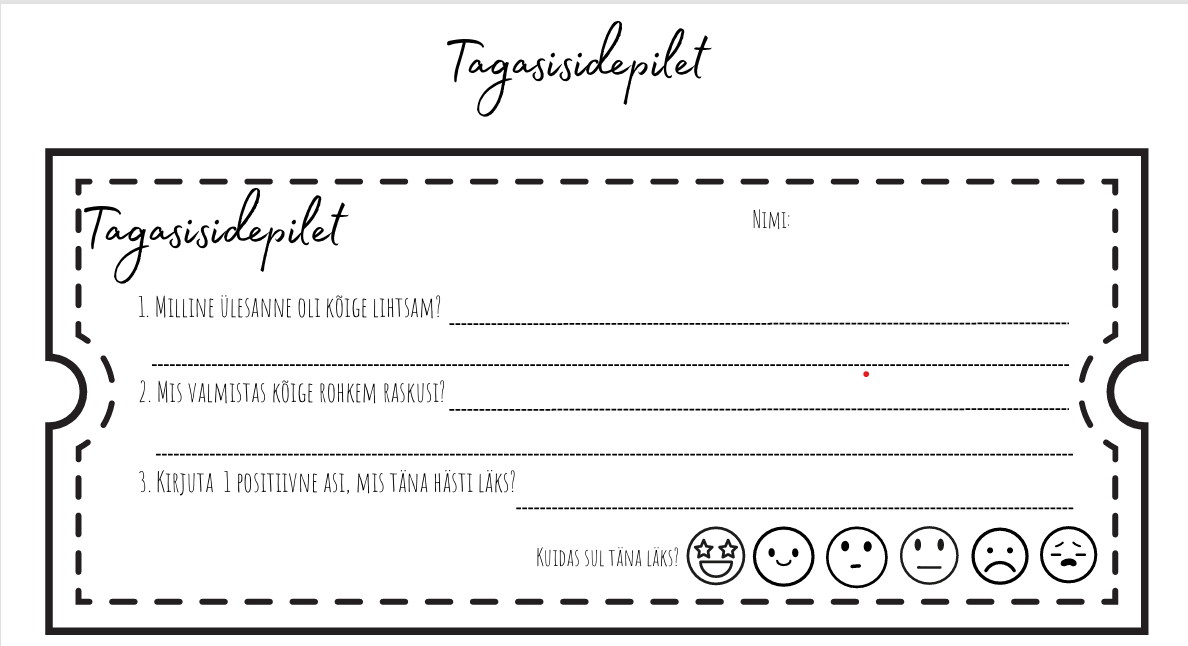 Tekstülesanded, mõtlev klassiruum - Image 2