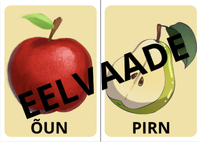 Puuviljad, juurviljad, köögiviljad