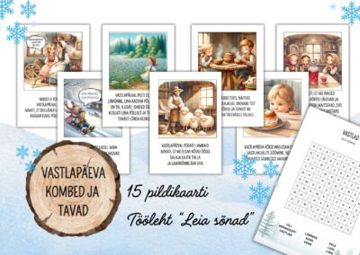 VASTLAPÄEV. Kombed ja tavad.