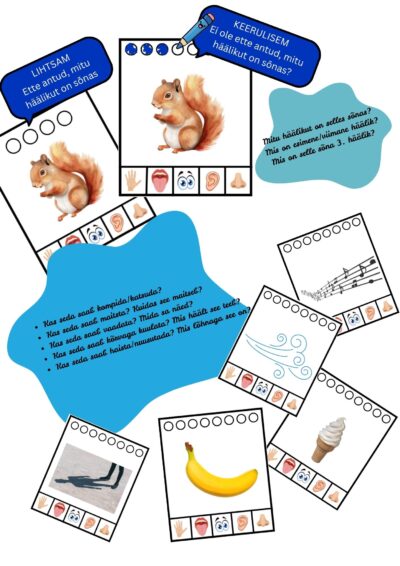 Meeled (kompimine, haistmine, maitsmine, kuulmine, nägemine)