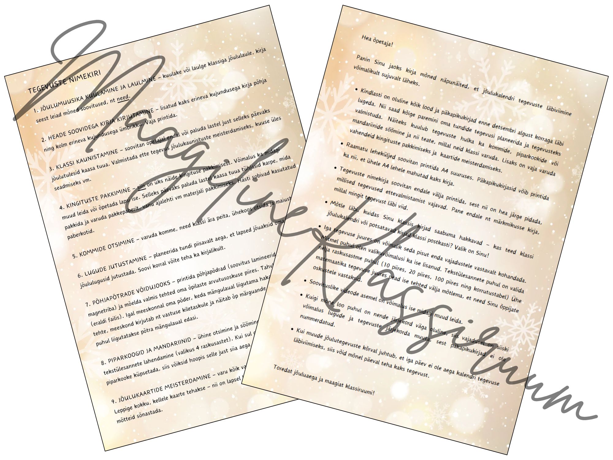 Advendikalender "Kuidas päkapikukülas jõuludeks valmistutakse" - Image 4