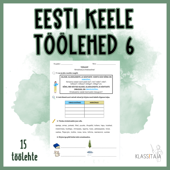 EESTI KEELE TÖÖLEHED 6