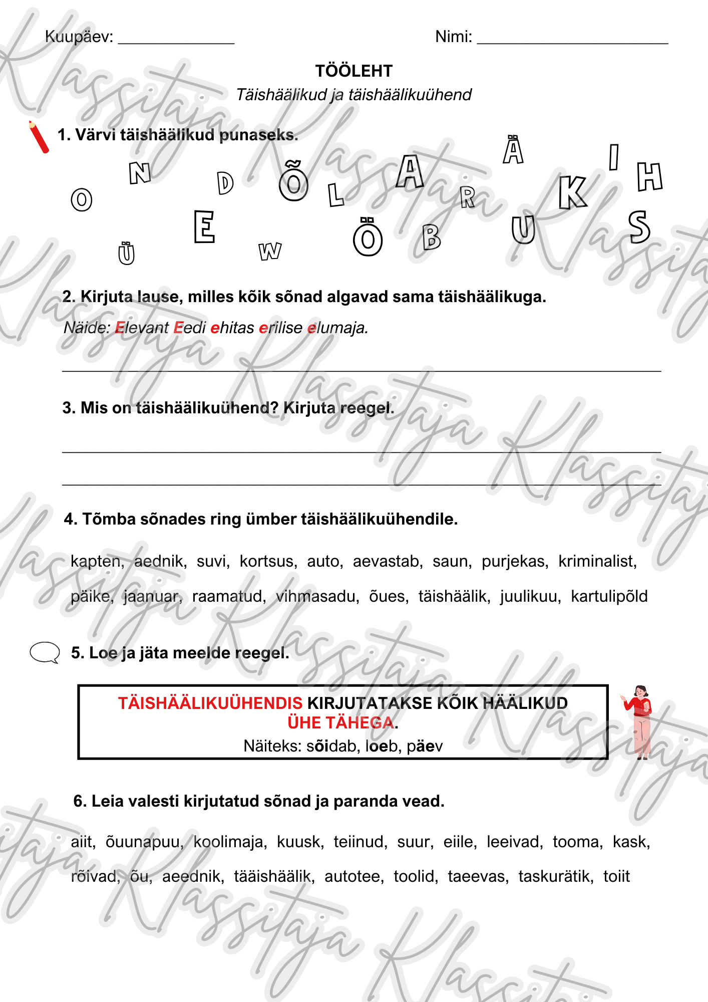 EESTI KEELE TÖÖLEHED 6 - Image 7