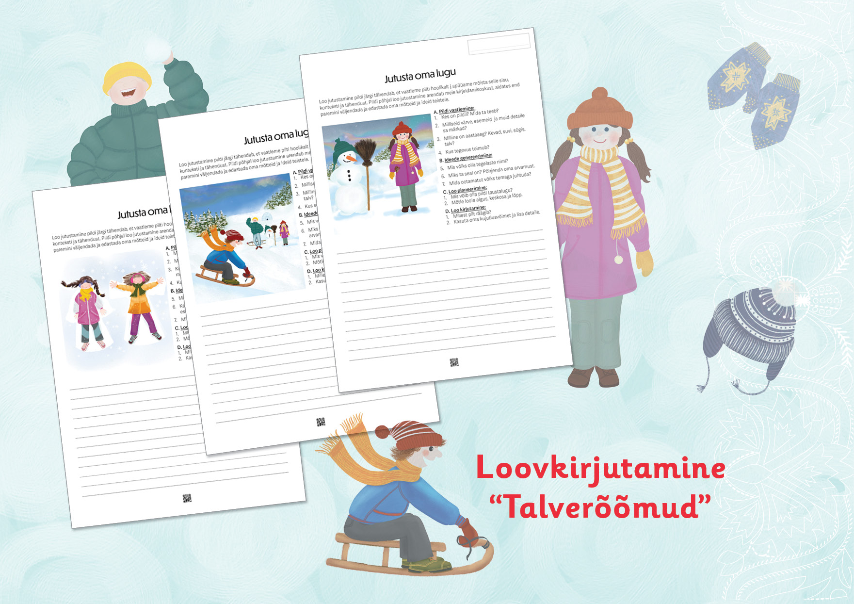 Loovkirjutamine “Talverõõmud”