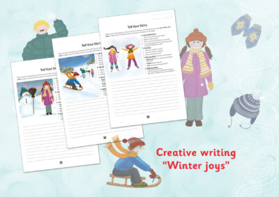 Loovkirjutamine "Winter joys"