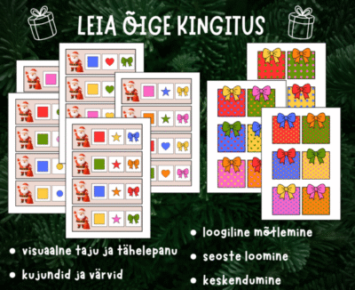 Mäng "Leia õige kingitus"