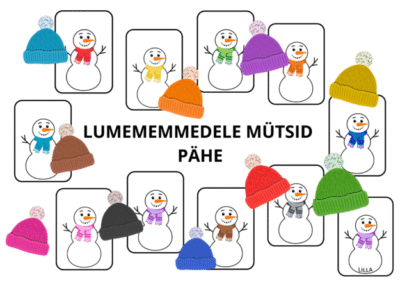 Lumememmedele mütsid pähe