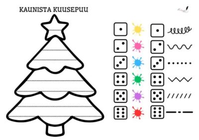 Veereta täringut ja kaunista