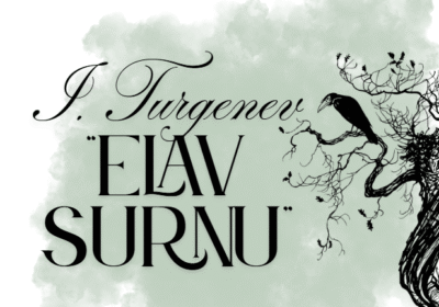 I. Turgenev "Elav surnu" arutlev tööleht
