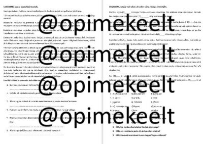 Jõulude tähistamise kombed (B1-B2)