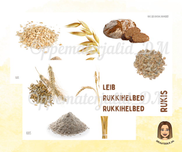 Teraviljad (sõnavarakaardid)