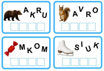 Tähed õigesse järjekorda "Talv"