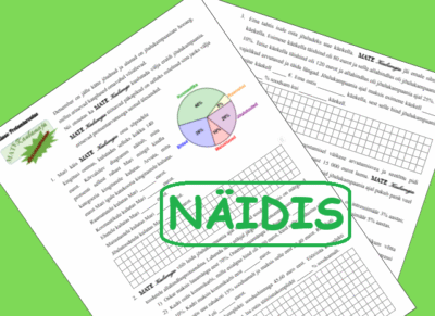 Tööleht PROTSENTARVUTUS: KAUBAMAJA JÕULUKAMPAANIA