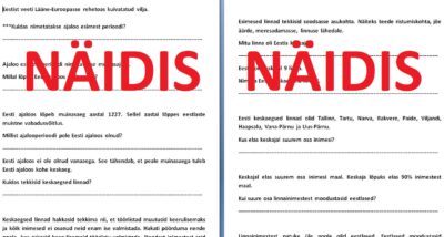 Keskaegsete linnade õppematerjalid (Mauruse 5. klassi ajalooõpik)