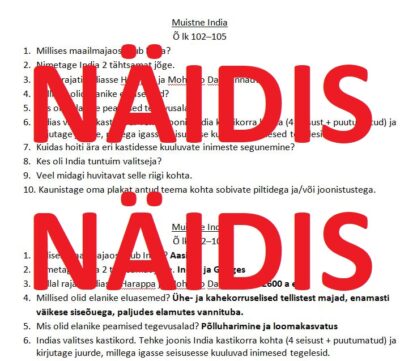 Muistne India. India usk ja kultuur.