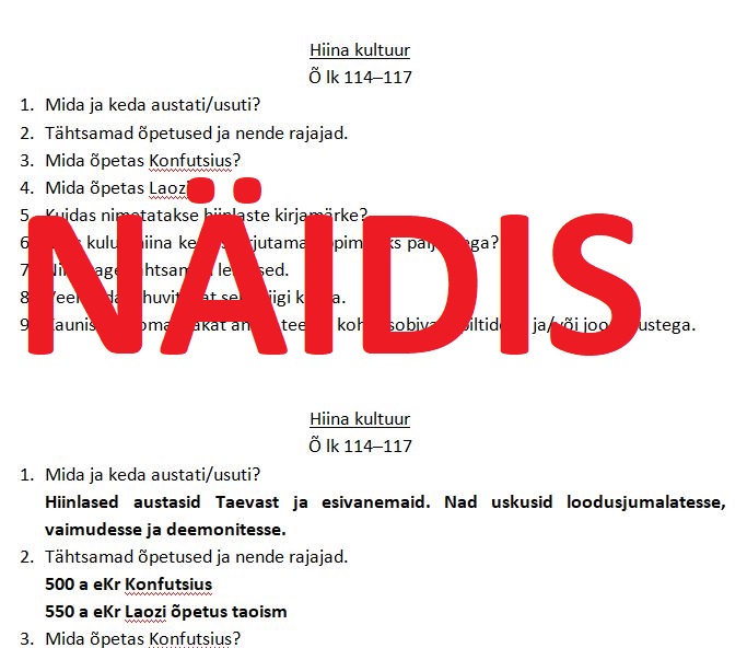 Muistne Hiina. Hiina kultuur.