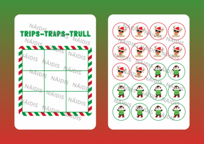 Jõulutemaatiline TRIPS-TRAPS-TRULL