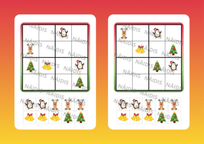 Jõulutemaatiline SUDOKU