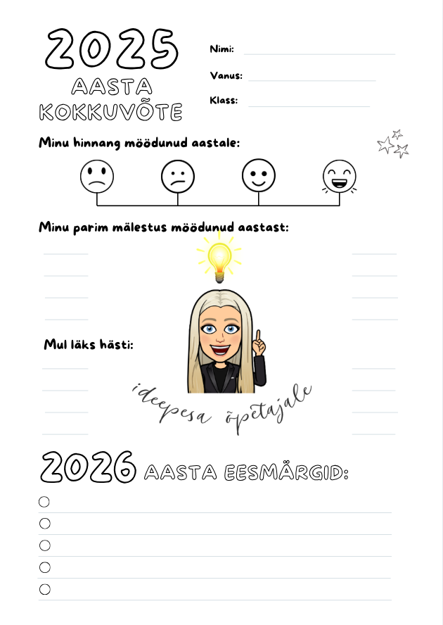 2025 aasta kokkuvõte
