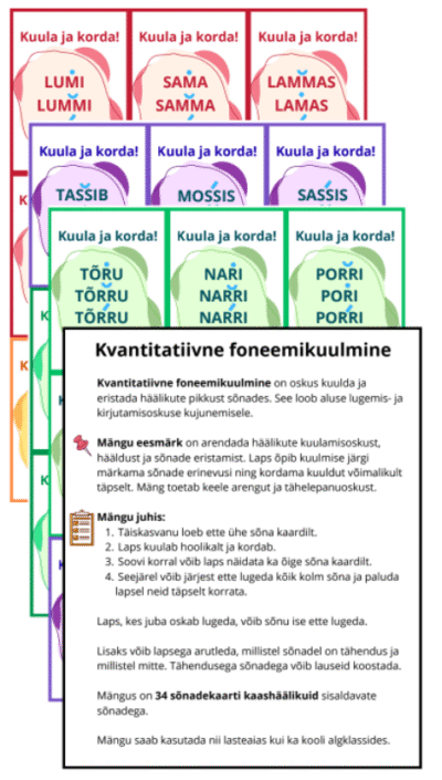 Kvantitatiivne foneemianalüüs (kaashäälikute pikkused)