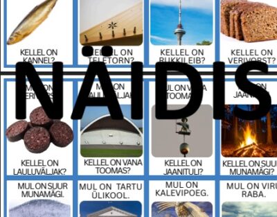 Minu Eesti. Minul on... Kellel on?