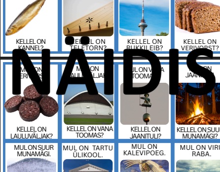 Minu Eesti. Minul on... Kellel on?