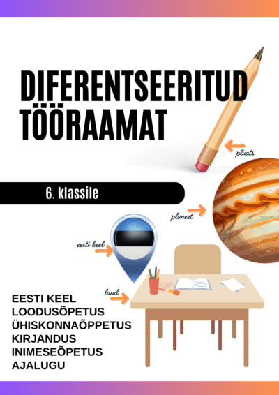 Diferentseeritud tööraamat 6.klassile LIII osa