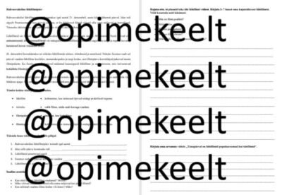 Rahvusvaheline lühifilmipäev (A2-B1)