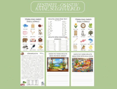 EESTI KEELE TÖÖLEHED (osastav kääne, sulghäälikud)