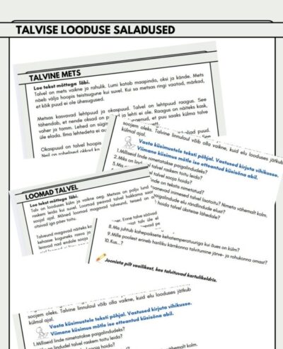 Talvise looduse saladused